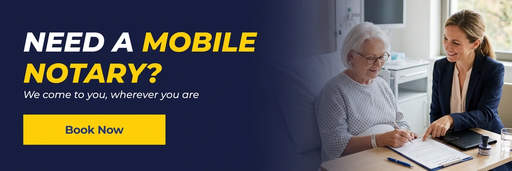 Can a Mobile Notary Come to a Hospital