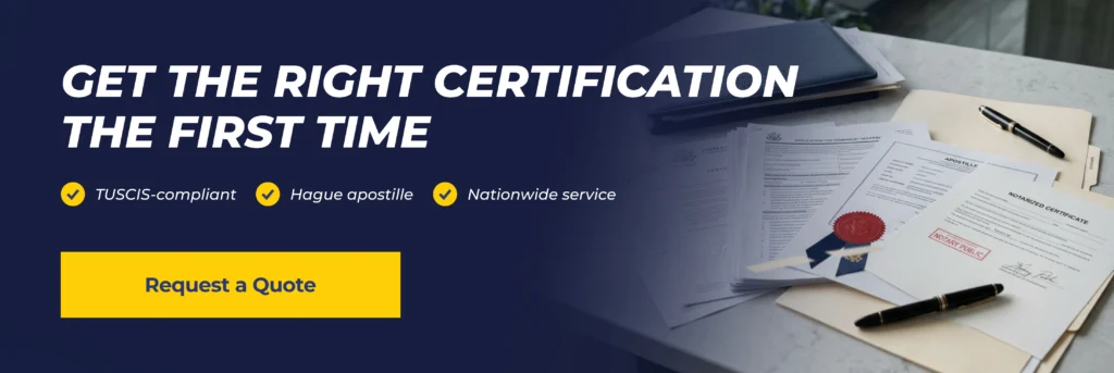 Who Can Certify a True Copy of an Original Document in the United States