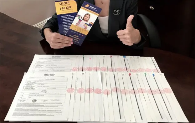Апостилированные документы для использования за рубежом