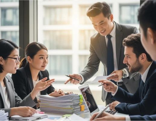 Financial and technical document translation for business