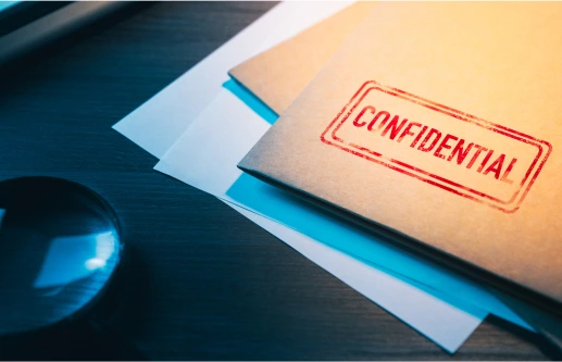 Secure, confidential handling of client documents