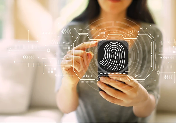 Live Scan fingerprinting appointment in progress