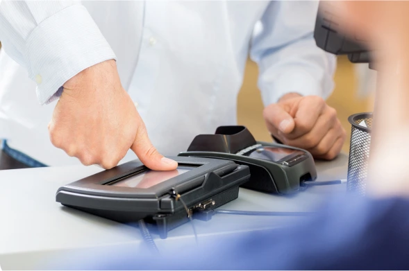 Electronic Live Scan fingerprint capture