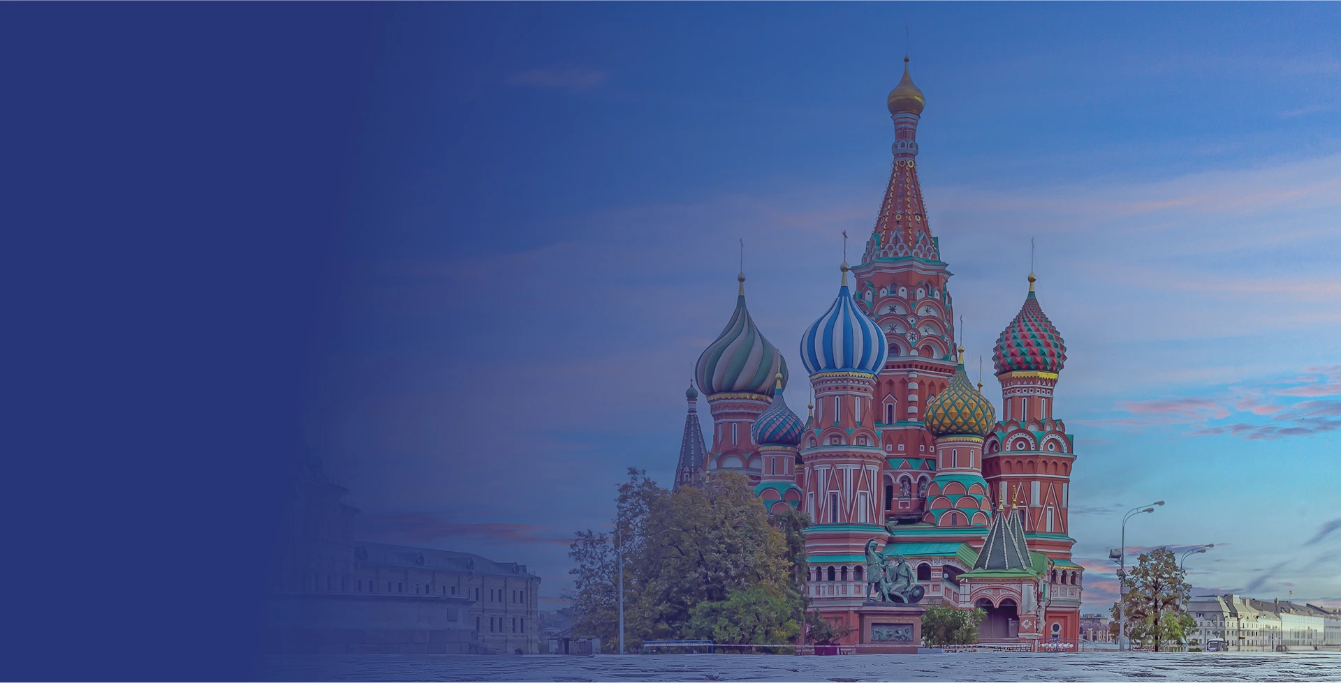 Saint Basil's Cathedral on Red Square in Moscow